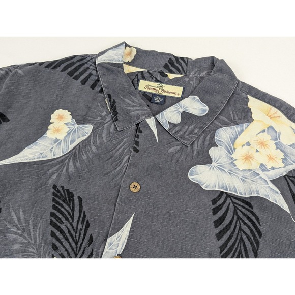 Tommy Bahama Other - Mens XL Silk Tommy Bahama Shirt Hawaiian Tropical Button Down Cruise Vacation